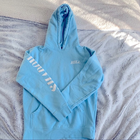 blue shadow hill hoodie